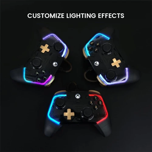 Manette filaire GameSir Kaleid Flux éclairage RGB pour Xbox  يد تحكم لاسلكية أصلية