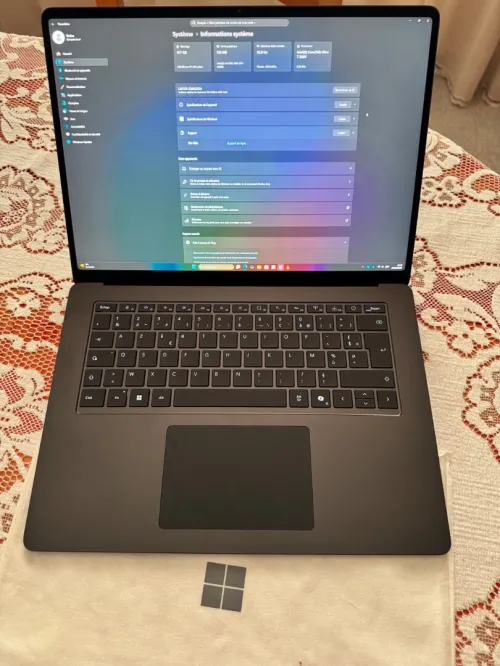 Microsoft Surface Laptop for business 7th Edition with inter Ultra 7/32gb/512gb/15"