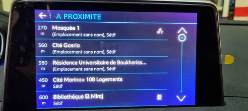 Cartographie GPS Navigation PEUGEOT . CITROEN . DS
