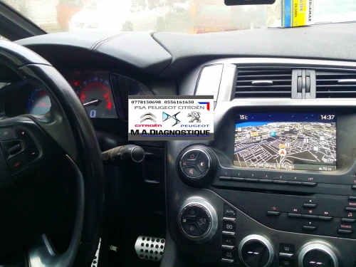 Cartographie GPS Navigation PEUGEOT . CITROEN . DS