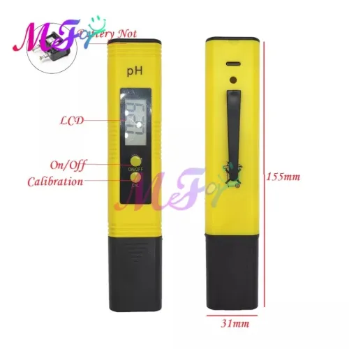 Appareils de mesures chimiques:  PH mètre digital PH Papier TDS EC conductimétre temperature