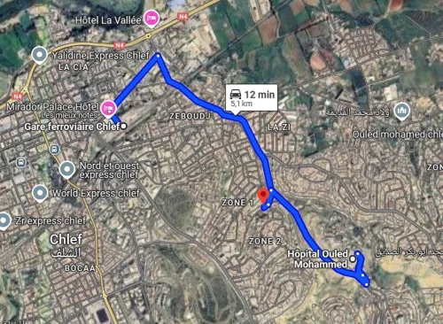 Location Villa Chlef Chlef