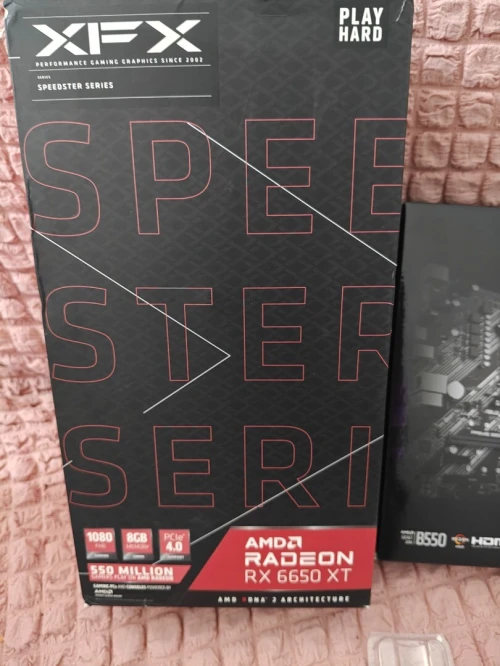 Rx 6650xt - asus b550 mk - Ryzen 5 5500