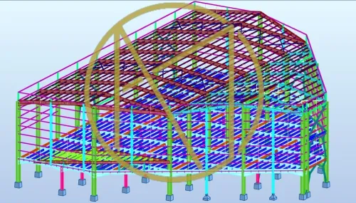 ETUDE Charpente Métallique  & Dessin Charpente Métallique (TEKLA , AUTOCAD , ROBOT , IDEA STATICA & LUMION )