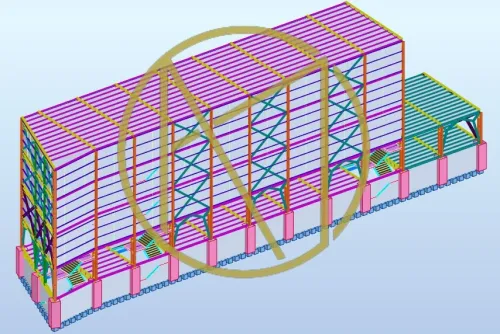 ETUDE Charpente Métallique  & Dessin Charpente Métallique (TEKLA , AUTOCAD , ROBOT , IDEA STATICA & LUMION )