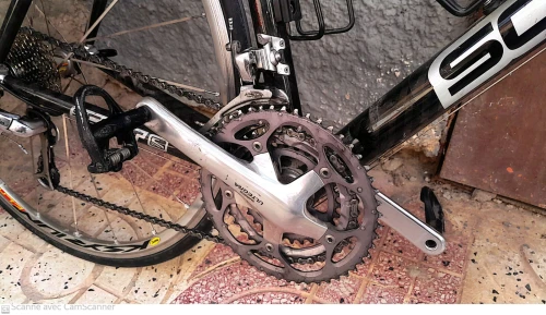 velo   marque  scott cr1 pro en carbone    scelle ism 