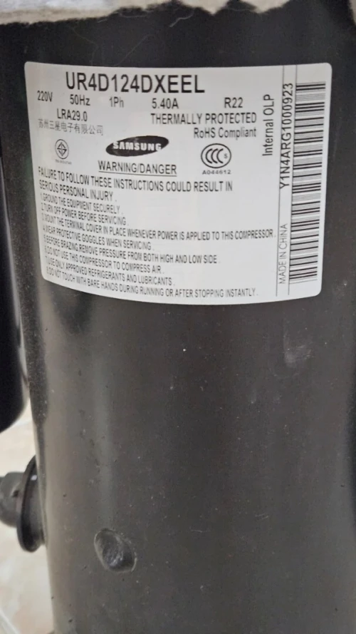 COMPRESSEUR SAMSUNG ET RADIATEUR 
