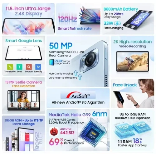 Blackview MEGA 1 - 8Go/256Go