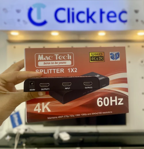 Mac Tech HDMI Splitter 1x2  4K 60Hz