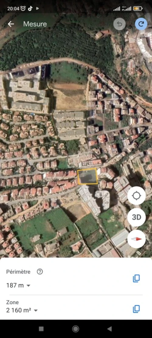 Vente Terrain Alger Birkhadem