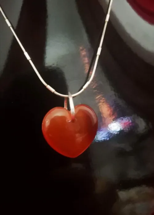 Collier avec pierre naturelle agate 