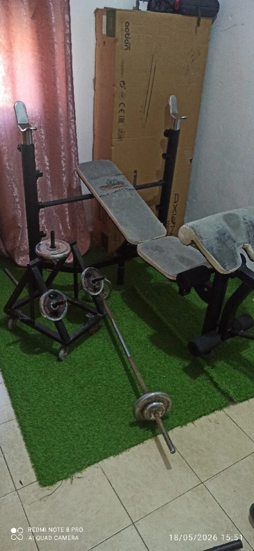 Bank musculation