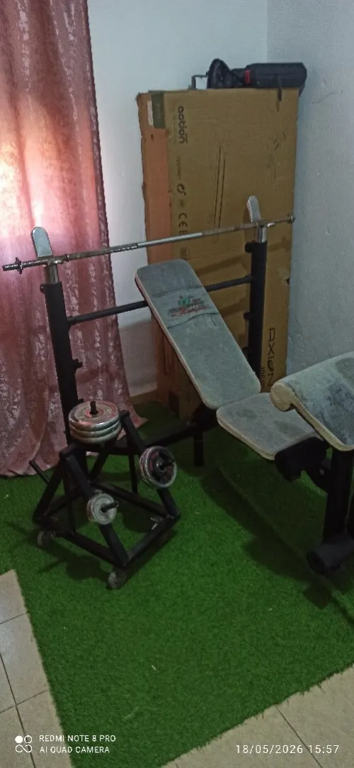 Bank musculation