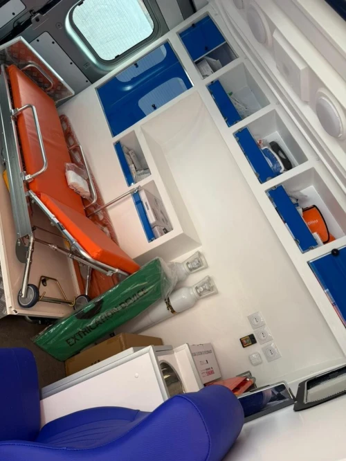 Aménagement ambulance