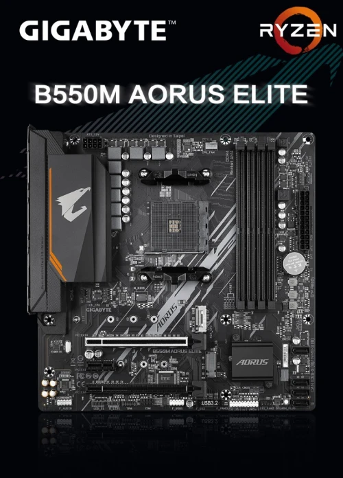 GIGABYTE B550M AORUS Elite