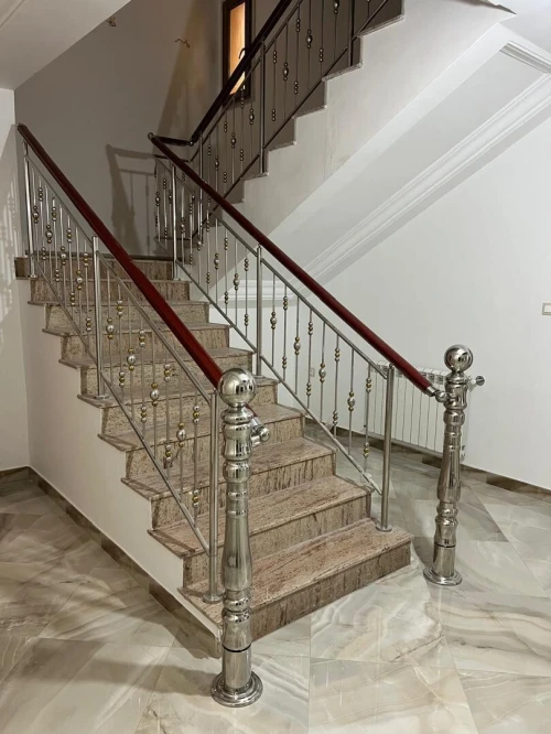 Rampe escalier Inox
