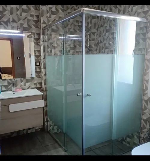 Cabine de douche Italienne en verre