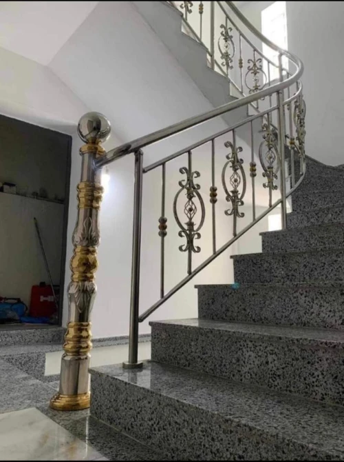 Rampe escalier Inox