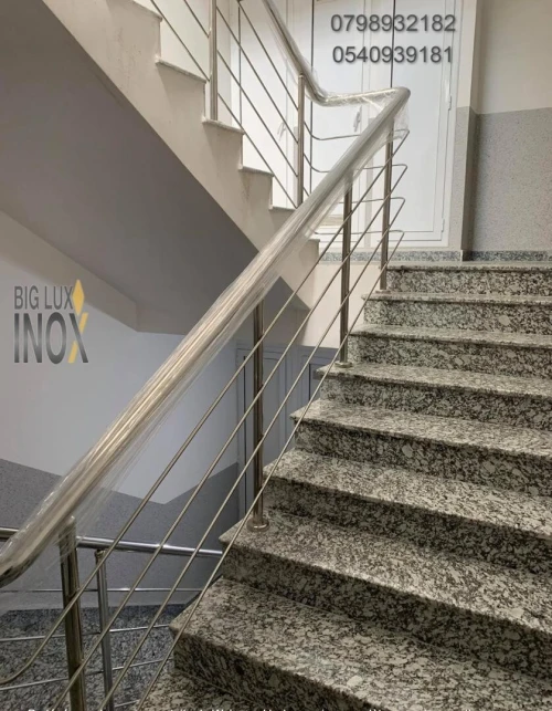 Rampe escalier Inox