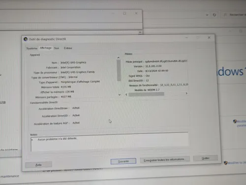 TOSHIBA DYNABOOK / INTEL I5 10 EME / 8G /256 SSD / 15.6 FHD SERIE PRO