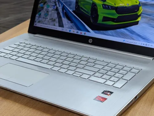 HP NOTEBOOK 17 RYZEN 3 3200 /8G/ 256 SSD +1TERA HDD/17.3