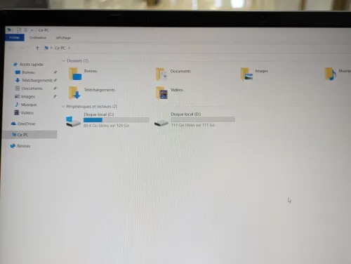 TOSHIBA DYNABOOK / INTEL I5 10 EME / 8G /256 SSD / 15.6 FHD +CARTABLE