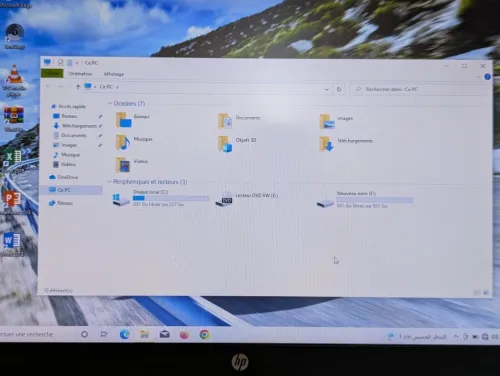 HP NOTEBOOK 17 RYZEN 3 3200 /8G/ 256 SSD +1TERA HDD/17.3
