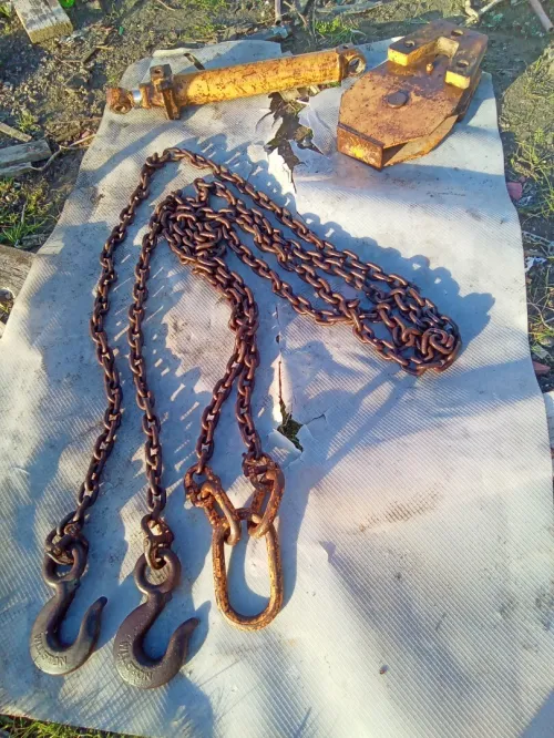 Chaines de levage , Elingue chaîne 2 brins pour grue  سلسلة شحن