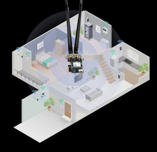 Adaptateur D-Link AX3000 Wi-Fi 6 PCIe Bluetooth 5.0