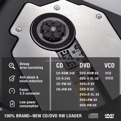 Graveur DVD-RW Externe Usb3.0 Type-C