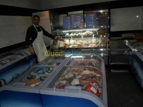 vente touts aliments surgelés 