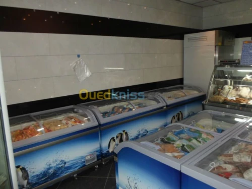 vente touts aliments surgelés 