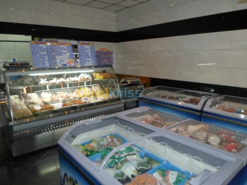 vente touts aliments surgelés 