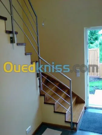 menuiserie aluminium , plafond en pvc 