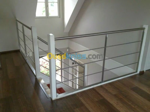 menuiserie aluminium , plafond en pvc 