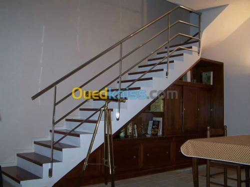 menuiserie aluminium , plafond en pvc 