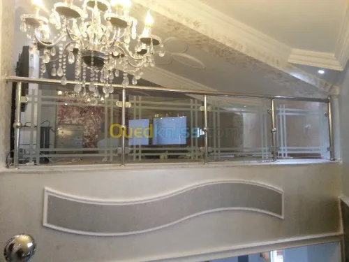 rampe escalier en inox