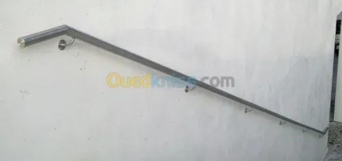 rampe escalier en inox