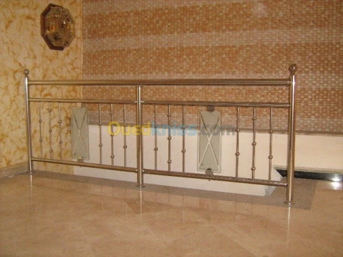 rampe escalier en inox