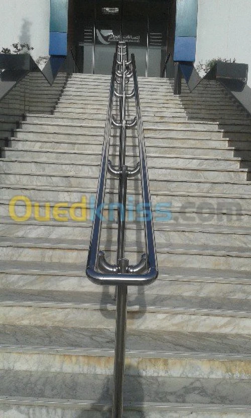 rampe escalier en inox