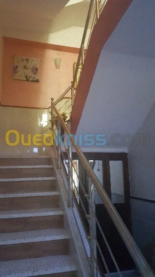 rampe escalier en inox