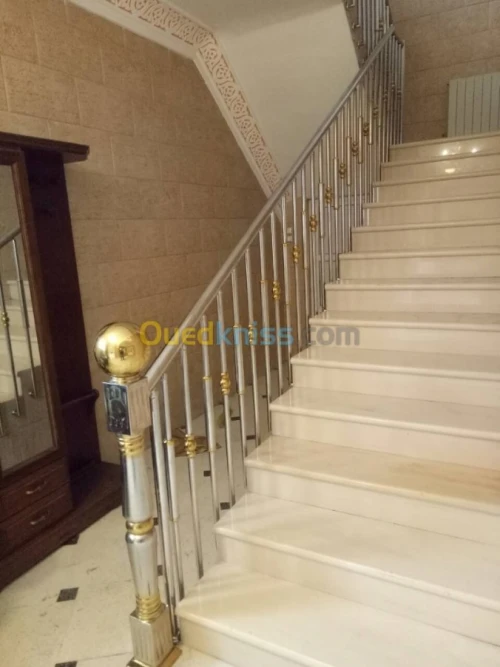 rampe escalier en inox