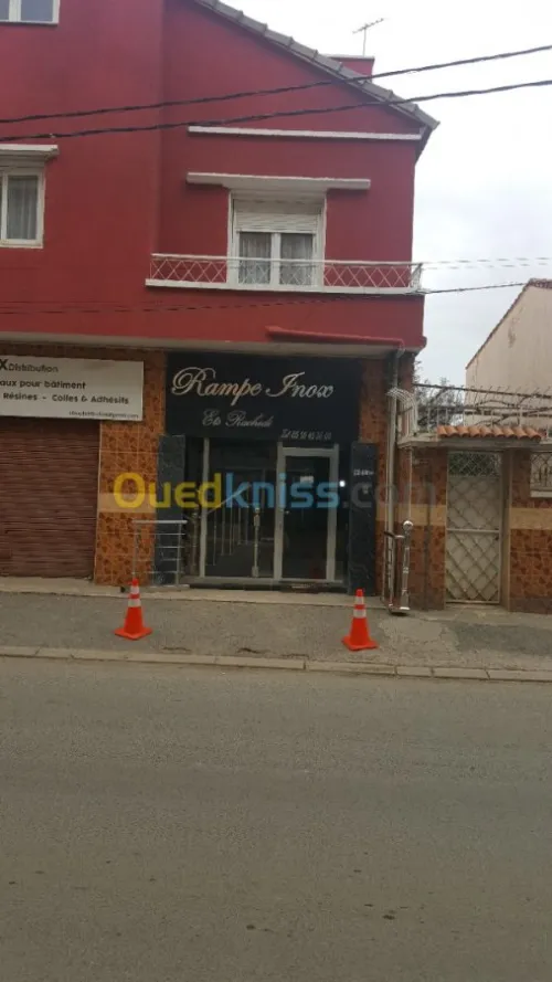 rampe escalier en inox