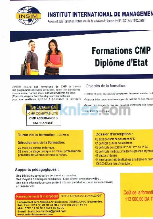 FORMATION ET CONSEIL