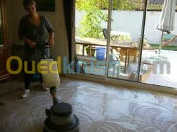 nettoyage desinfec ponçage lustrage