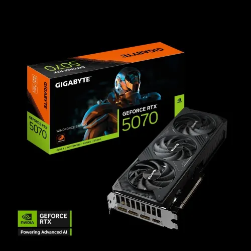 RTX 5070 12 Go Gigabyte Windforce SSD