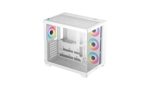 Boitier Deepcool CG530 4F White aquarium 4 fan ARGB