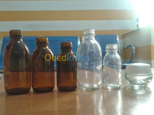 Emballage en verre(flacon,boutielle,..