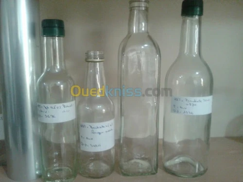 Emballage en verre(flacon,boutielle,..