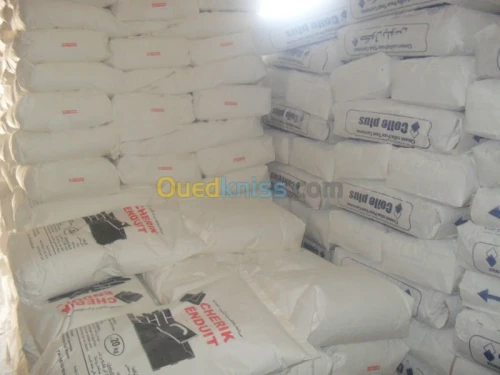 fabrication de ciment colle, enduit